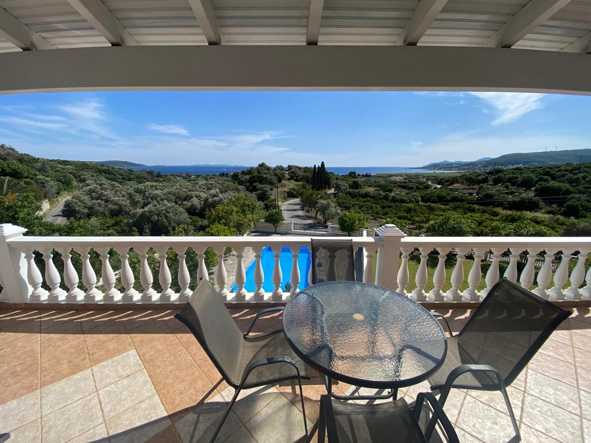 Villa Karras Питагорио Екстериор снимка